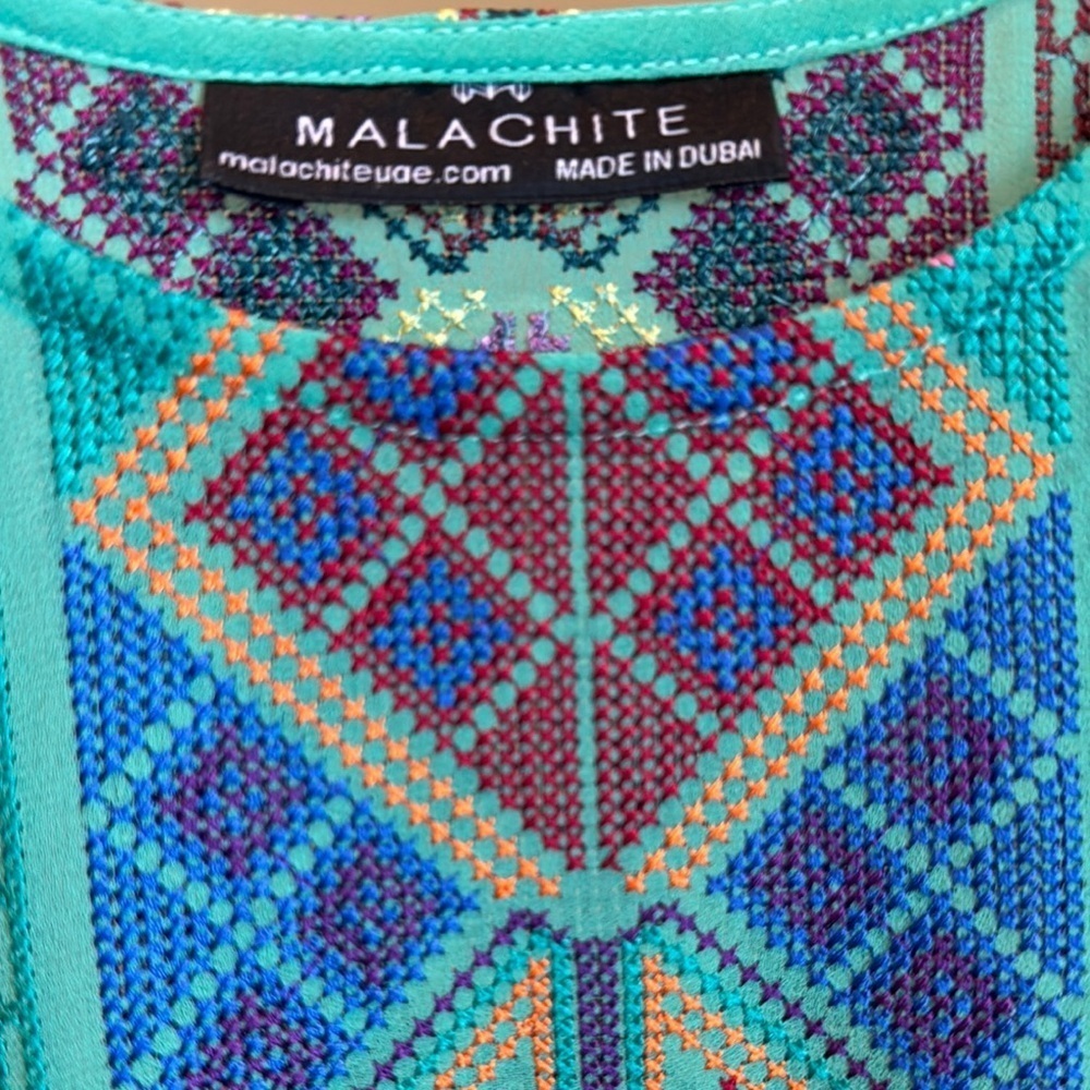 Geometric Tunic Top Colorful - Picture 2 of 5